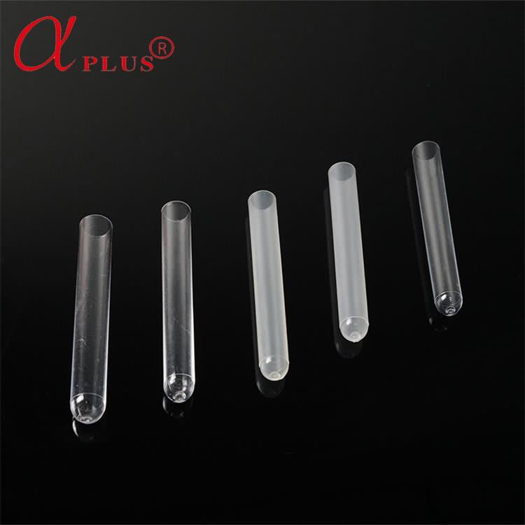 China Lab medical disposable plastic 12*75mm test tube with screw caps ...